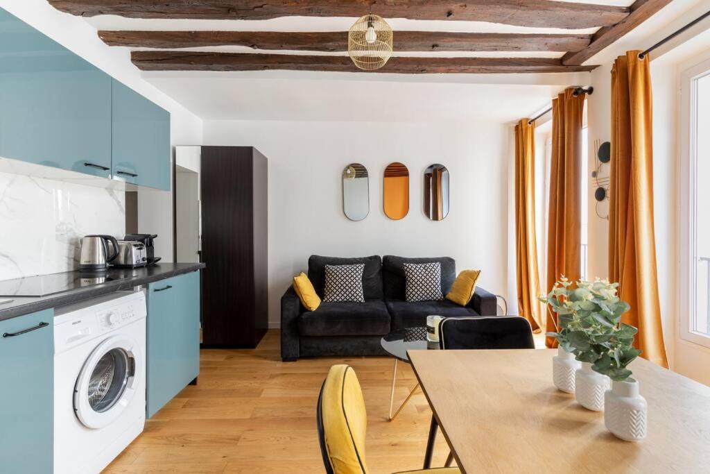 Grands Boulevards 22 : Appartement Cosy 1Br-4P París Exterior foto