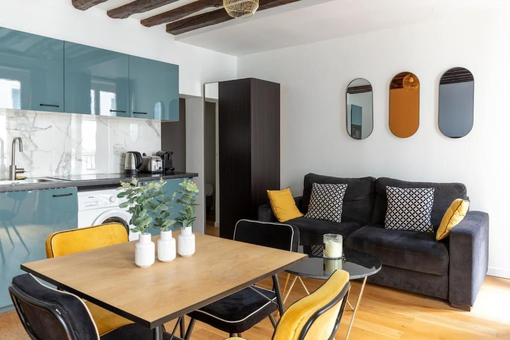 Grands Boulevards 22 : Appartement Cosy 1Br-4P París Exterior foto
